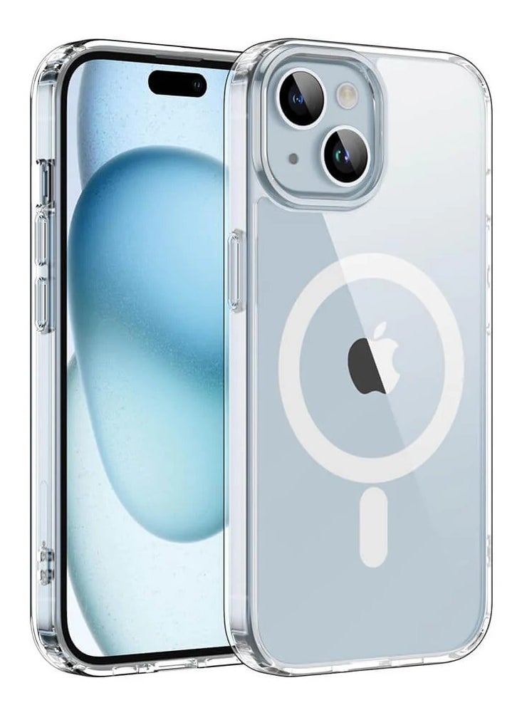 TWEGGON Clear MagSafe Case iPhone 15 Plus, Protection Clear Case with MagSafe for iPhone 15 Plus 6.7"  - Image 1