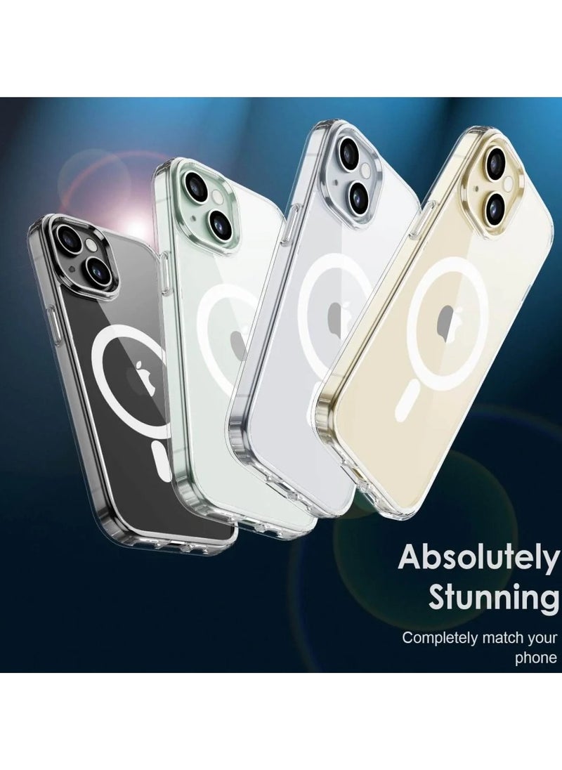 TWEGGON Clear MagSafe Case iPhone 15 Plus, Protection Clear Case with MagSafe for iPhone 15 Plus 6.7"  - Image 5