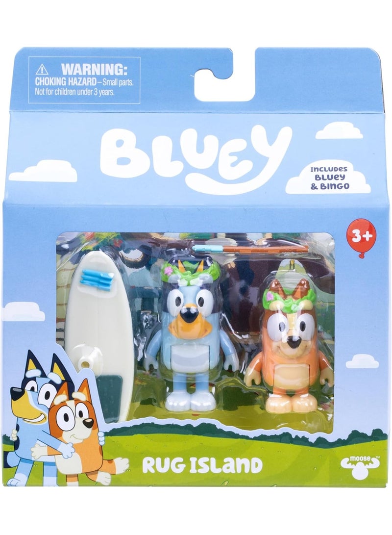 Bluey S14 Figure 2 Pack Rug Island 19196 - Image 1