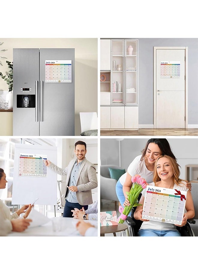 Lemon Magnetic Calendar for Fridge, 18 Months Wall Calendar Jan 2025 - Jun 2026, Refrigerator Calendar Suitable for Keeping Important Dates, Perfect for Organizing  - Image 3