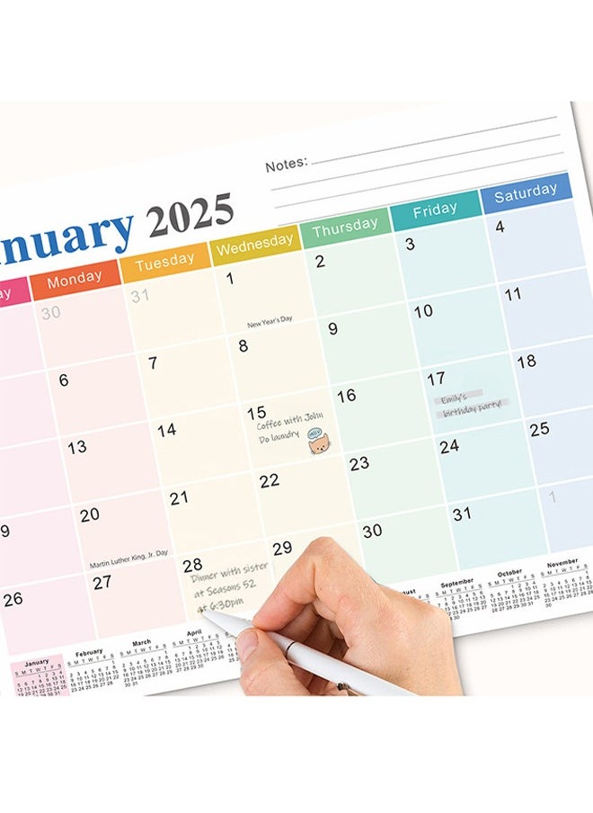 Lemon Magnetic Calendar for Fridge, 18 Months Wall Calendar Jan 2025 - Jun 2026, Refrigerator Calendar Suitable for Keeping Important Dates, Perfect for Organizing  - Image 5