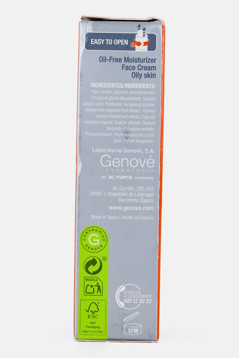 Genove Fluidbase Oil Free Cream Moisturizer For Oily Skin, 50ml  - Image 3