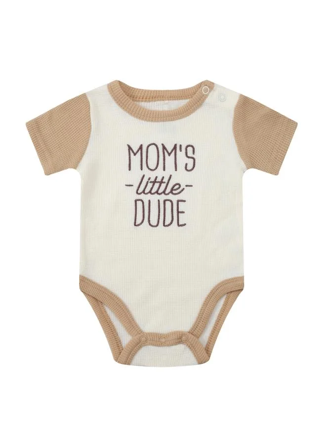 Luna & Lily 3-Piece Baby Outfit Ribbed Bodysuit, Pants and Hat Set