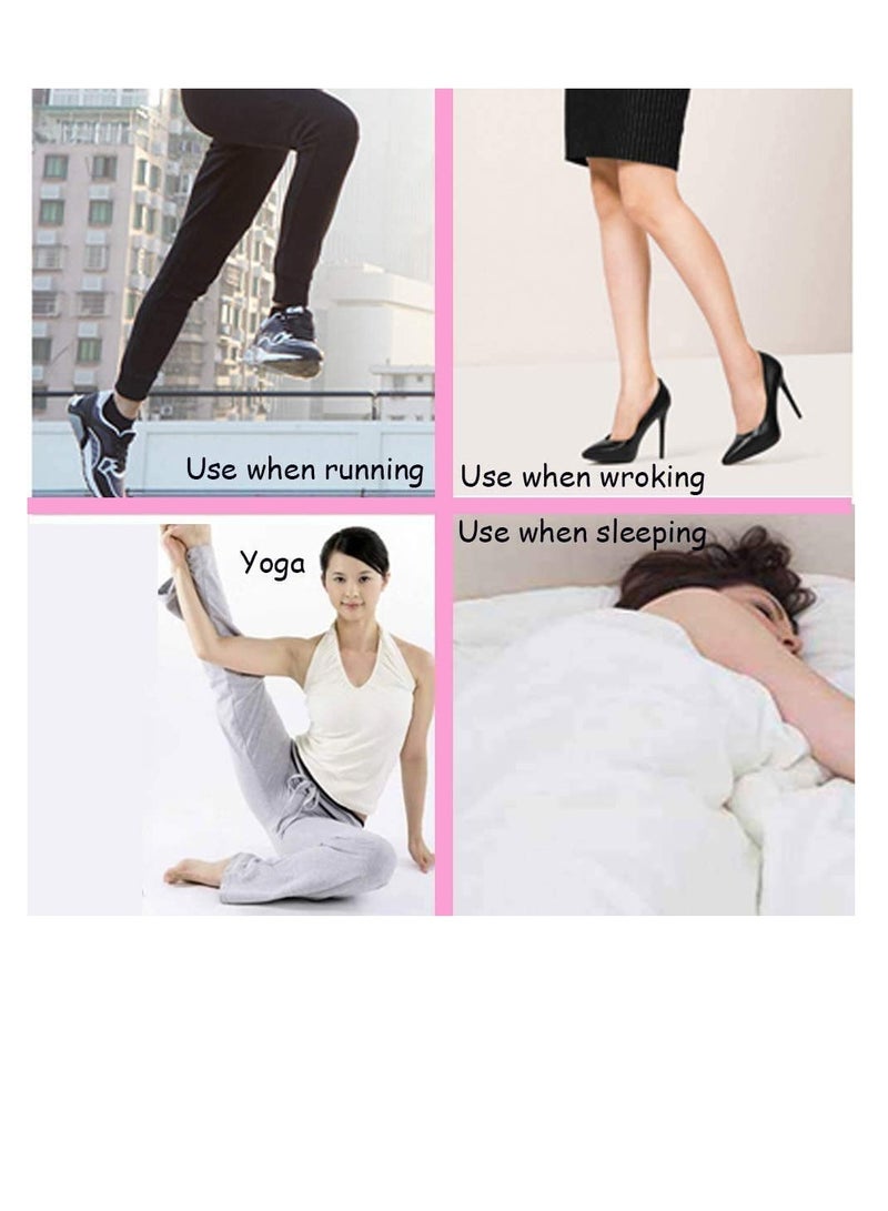 SOLARAE Broken Toe Wraps Fabric Toe Splint Toe Correct Toes Cushioned Bandages Finger Protectors Straightener Hammer Toe Separators Corrector for Your Big Toes Beige, 10 Pcs Toe Wraps - Image 3