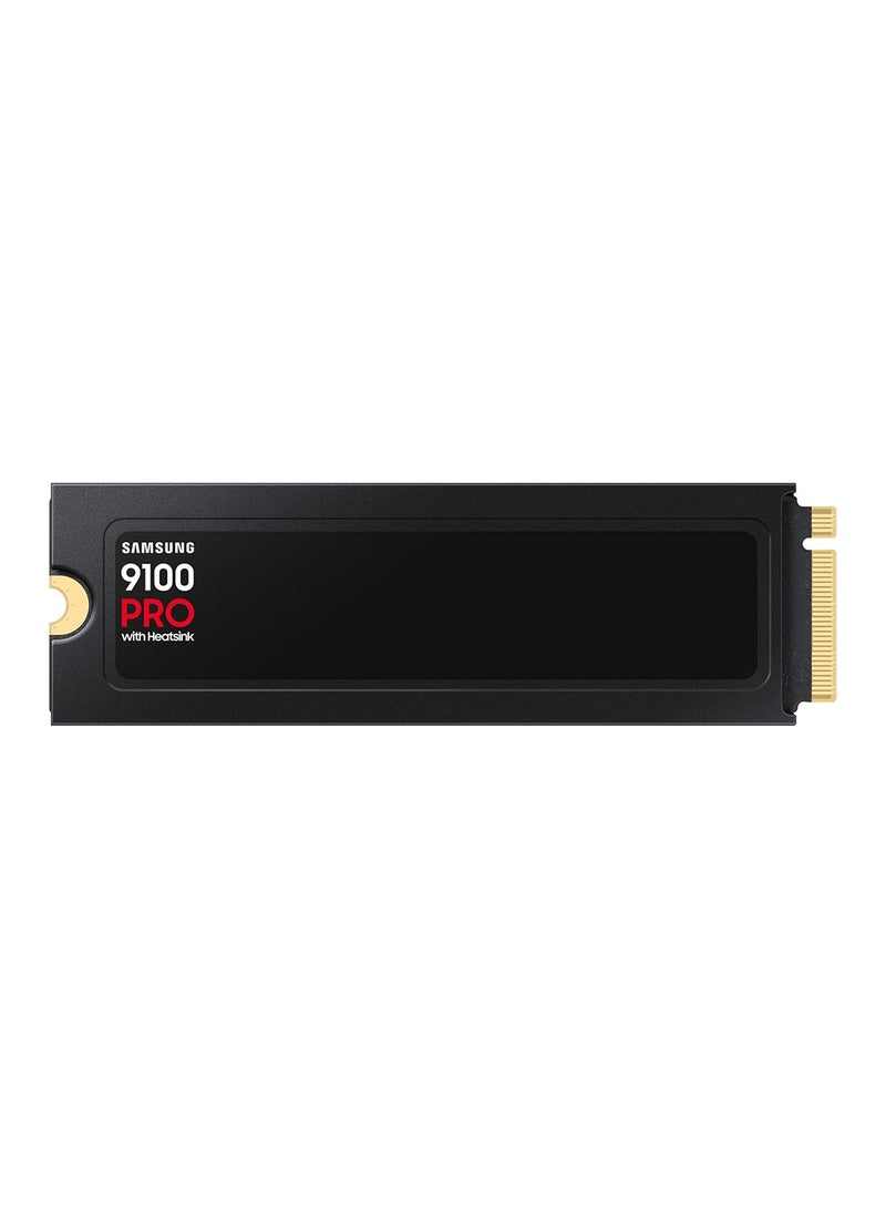 سامسونج 9100 برو مبرد NVMe M.2 SSD، 4 تيرابايت، PCIe 5.0، 14800 ميجابايت/ثانية قراءة، 13400 ميجابايت/ثانية كتابة، SSD داخلي لألعاب الكمبيوتر/وحدة التحكم وتحرير الفيديو، أسود، MZ-VAP4T0CW - Image 2