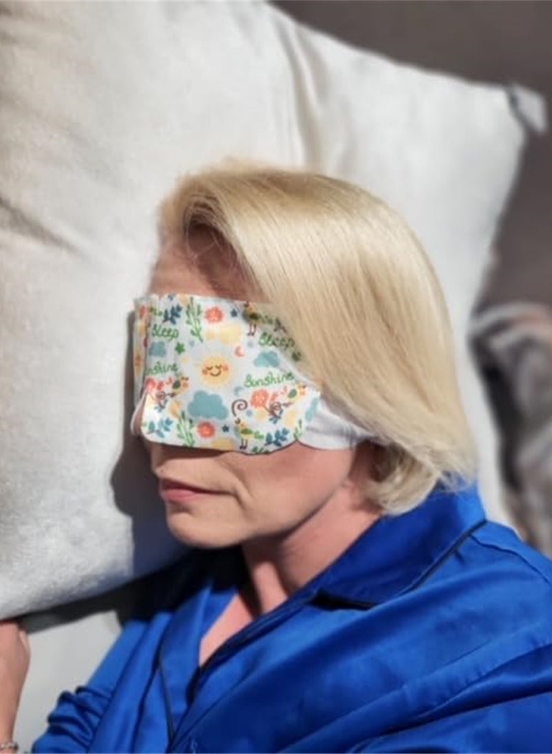 10 Pcs Steam Eye Mask for Relief Eye Fatigue Disposable Hot Sleep Eye Masks
