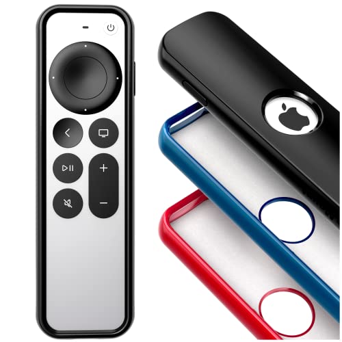 ReliaMount Case for Apple TV Remotes – Premium Drop Protection and Comfortable to Hold – Designed in USA (Premium Black with Soft Microfiber Lining) - Image 1