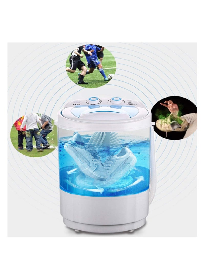 SHOES WASHING MACHINE PORTABLE 360° FAST CLEANING SHOES SANITIZER WITH 2 IN 1 CLOTHES CLEANING WITH ARTIFACT BRUSH FOR SHOES  - Image 2