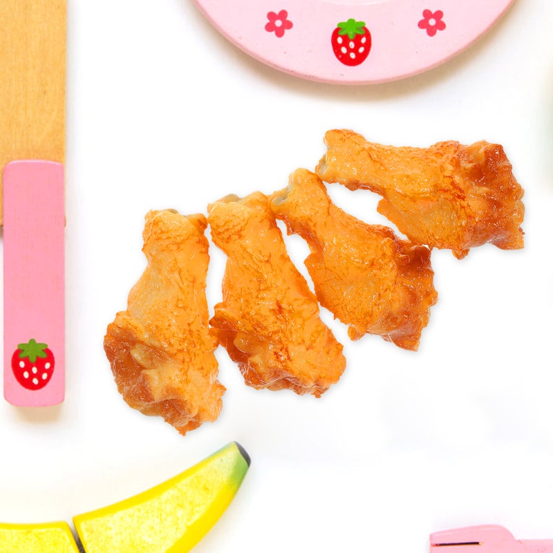 8 pcs Simulated Chicken Leg Fake Artificial Chicken Fake Chicken Decoration Chicken Leg Models - Image 3