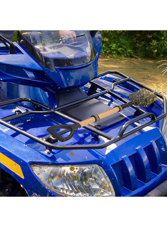 4 قطع حامل مجرفة لرف السقف، أشرطة لاصقة قابلة للتعديل بطول 12 بوصة لأدوات التركيب والمعدات، قطرها من 0.86 بوصة إلى 2 بوصة - Image 2