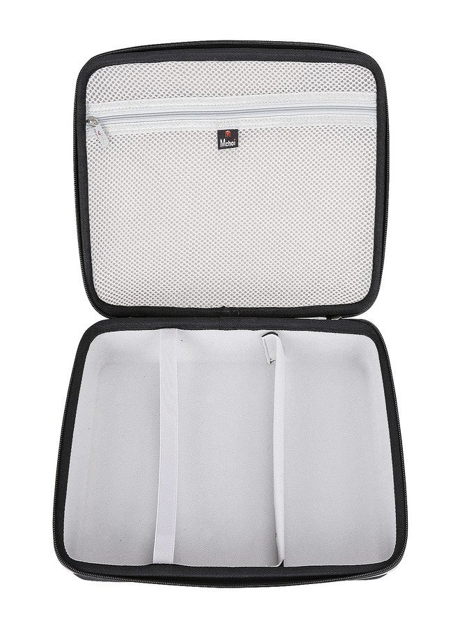 Mchoi Hard EVA Travel Case for DR. J 12.5"/ for DBPOWER 11.5" 12"/ for Megatek 12.5“/ for HDJUNTUNKOR 12"/ for SQQBZZ 11.5"/ for ieGeek 11.5"/ for WONNIE 12" Portable DVD Player, Case Only, Grey - Image 2