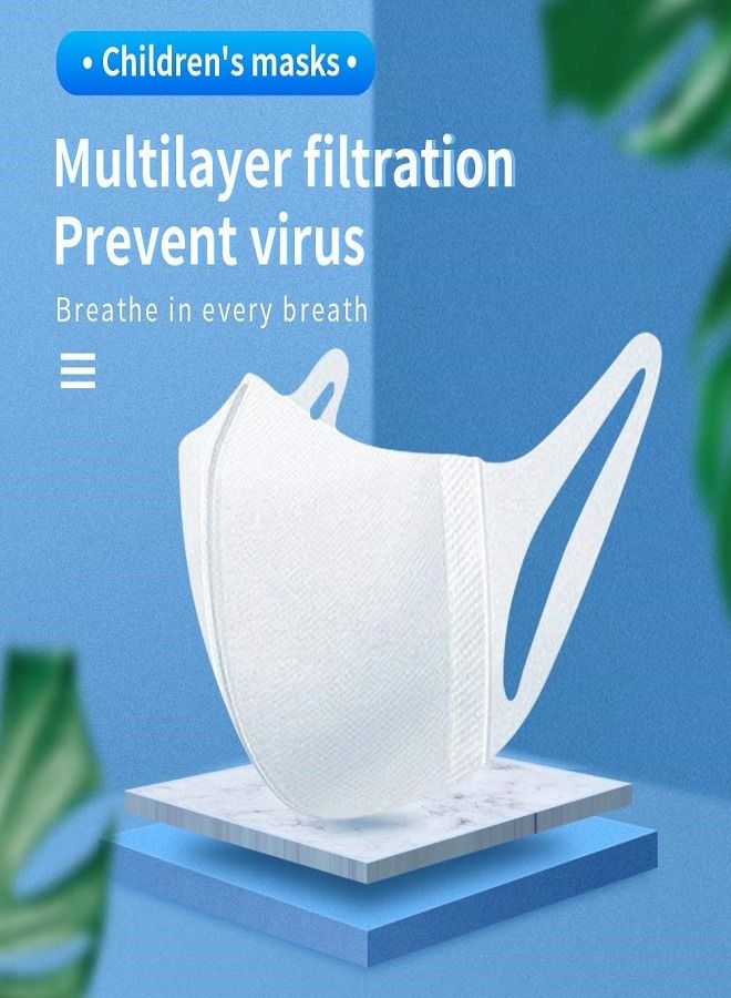 قناع وجه تنفسي N95 قابل للتخلص منه للأطفال مكون من 50 قطعة - Image 4
