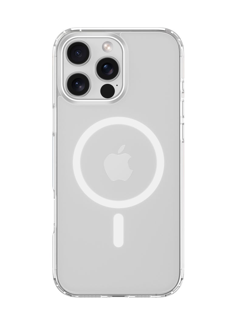 Devia iPhone 16 Pro Max MagSafe Case Magnetic Case 1.2m Drop Test Certified; Made of high quality TPU+PC materials with built-in magnet to ensure precise alignment with the phone