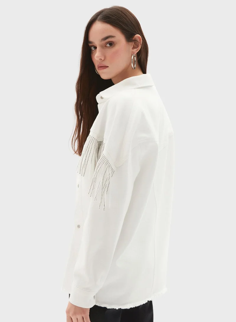 JUNE Boyfriend High Waist Jacket