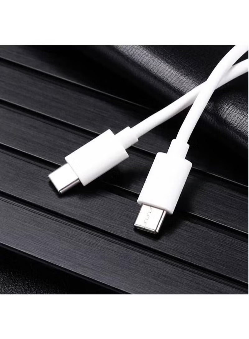 USB C Cable 60W, USB-C to USB-C Cable 1 meter, USB C Charger Cable for iPhone 15, Mac Book Pro 2020, iPad Pro 2020, Switch, Samsung Galaxy S20 Plus S9 S8 Plus, Pixel, Laptops and lot more  - Image 2