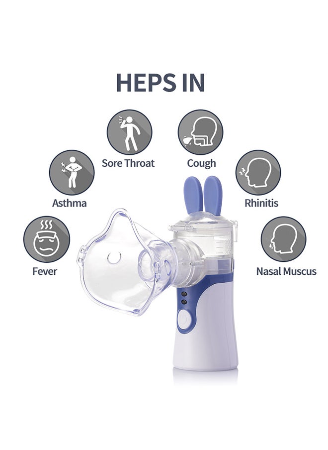 Sharpdo - Home Daily Use Portable Nebulizer Cool Mist Inhaler For Breathing Problems For Kids & Adults - Image 1