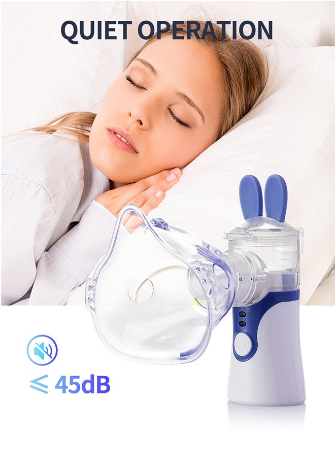 Sharpdo - Home Daily Use Portable Nebulizer Cool Mist Inhaler For Breathing Problems For Kids & Adults - Image 1