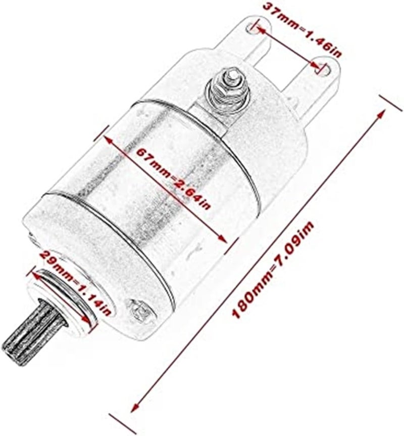 Vuzmode محرك بدء تشغيل كهربائي للدراجة النارية من فوزمود - Image 4