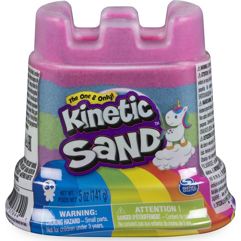 Kinetic Sand Kinetic Sand Rainbow Unicorn Castle (5oz) Asst. CDU  - Image 1