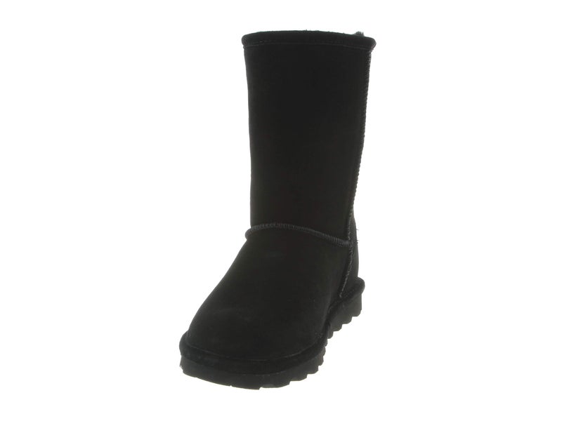 BEARPAW Women's Elle Short Black Size 10 | Classic Suede Pull On Fashion Boot | Cozy Winter Boots for Women - Image 5