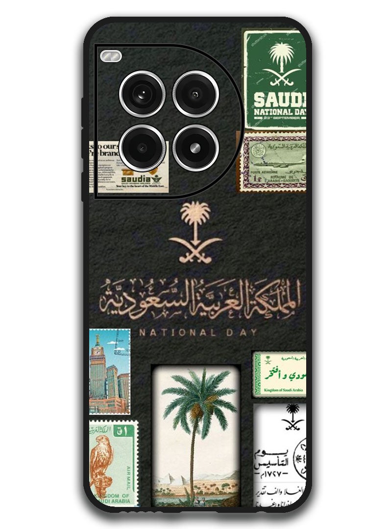 Theodor Protective Case Anti Scratch Shock Proof Bumper Cover For OnePlus Ace 3 Pro KSA national day - Image 1