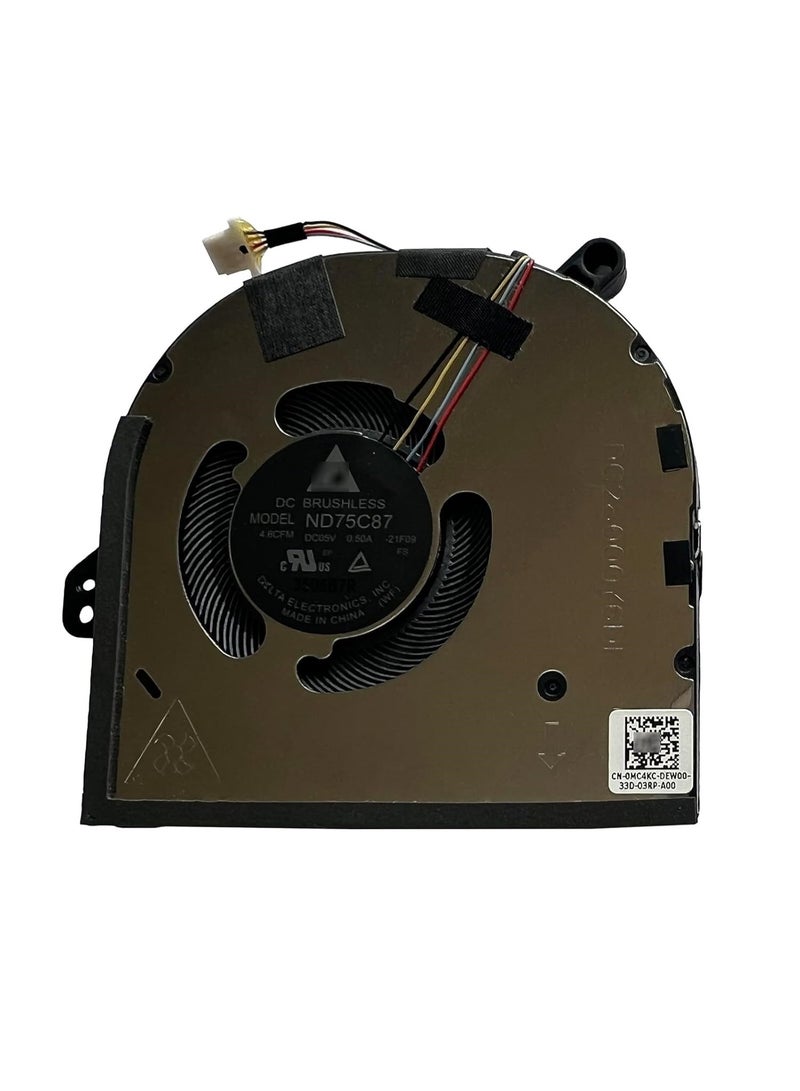 Replacement Laptop GPU Fan For DELL For XPS 15 9520 For Precision 5570 0MC4KC MC4KC EG50050S1-CJ80-S9A DC5V 0.43A DC28000Y6SL - Image 4
