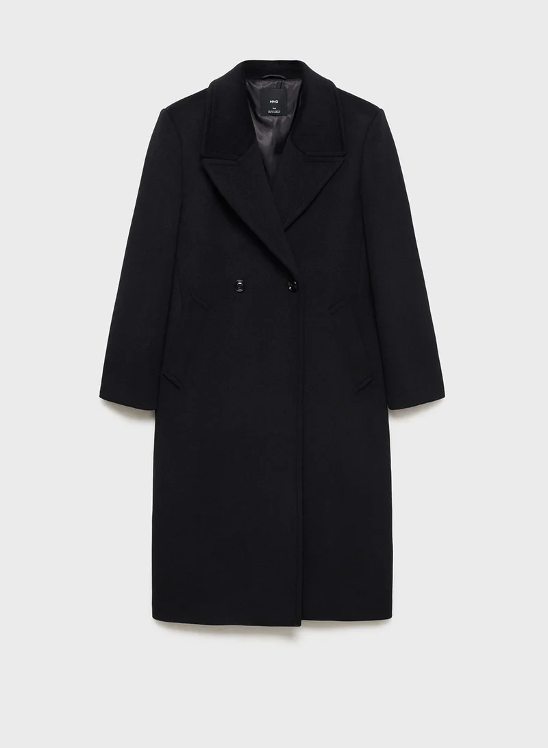 MANGO Lapels Wool Coat