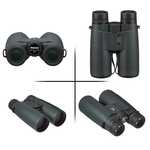 Pentax 10x50 Z-Series ZD WP Binoculars, Dark Green - Image 4