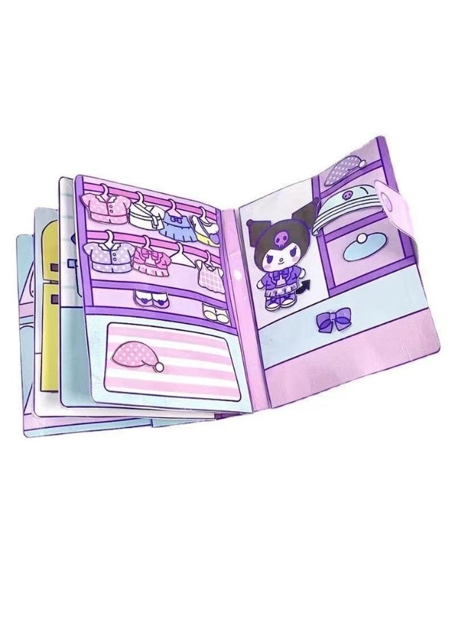 Kurome and Melody Quiet Book No Cut Hassle Free DIY Toy Spark Endless Fun and Creativity for Kids - Image 5