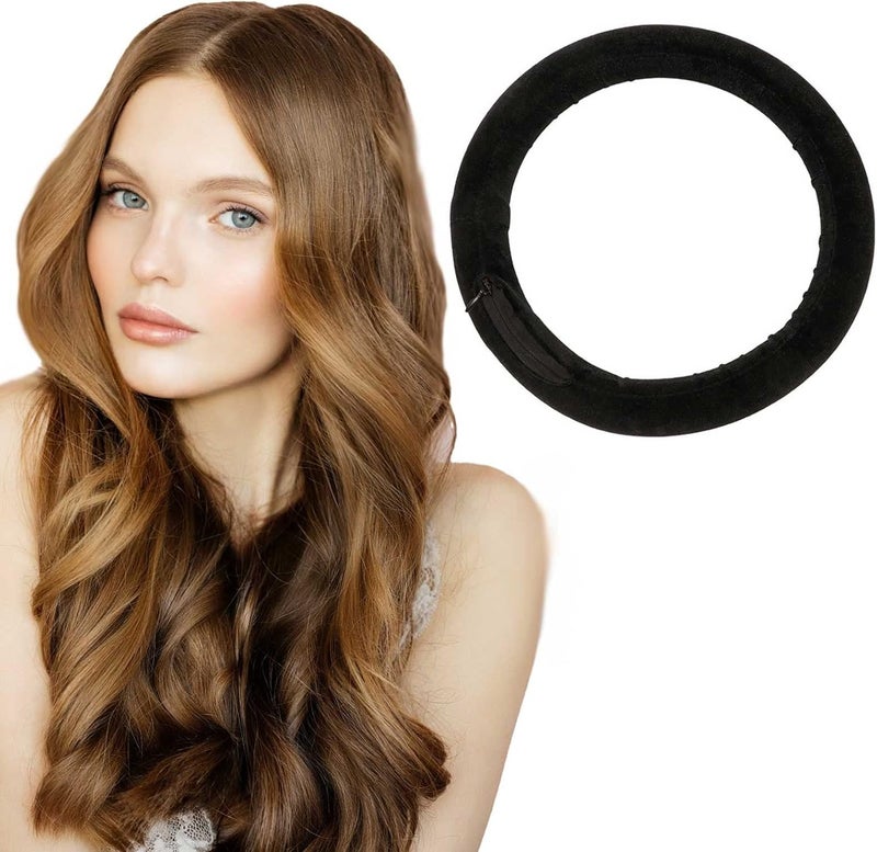 klarako Hair Rollers for Circular Hair Curlers Heatless Curls Large Big No Heat Hair Roller You Can Sleep in Soft Foam Curling Rods Hair Rollers Overnight for Women Hair Curl Iron Kit (A, One Size) - Image 2