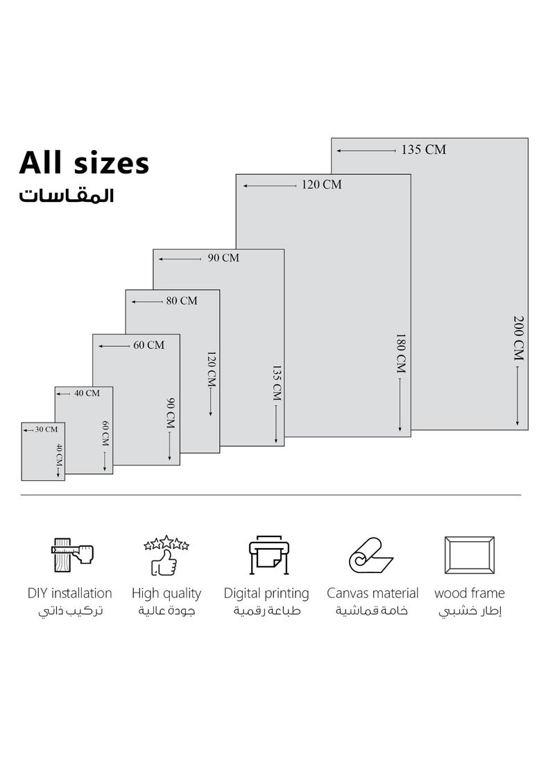 مودكلاس لوحه جداريه كانفس لغرف الالعاب - Image 3