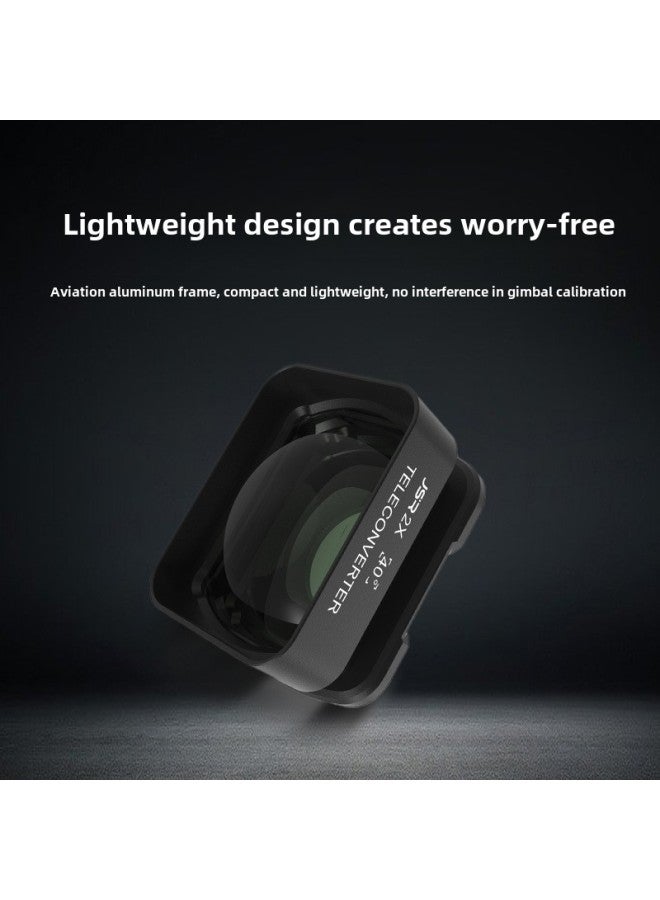 Applicable To Osmo Pocket3 Macro Increasing Distance Magnetic Microscope Lens Professional Photography Filter Accessories-Color:120 Degree Widening + Super Macro 12.5x + Movie Lens - Image 5