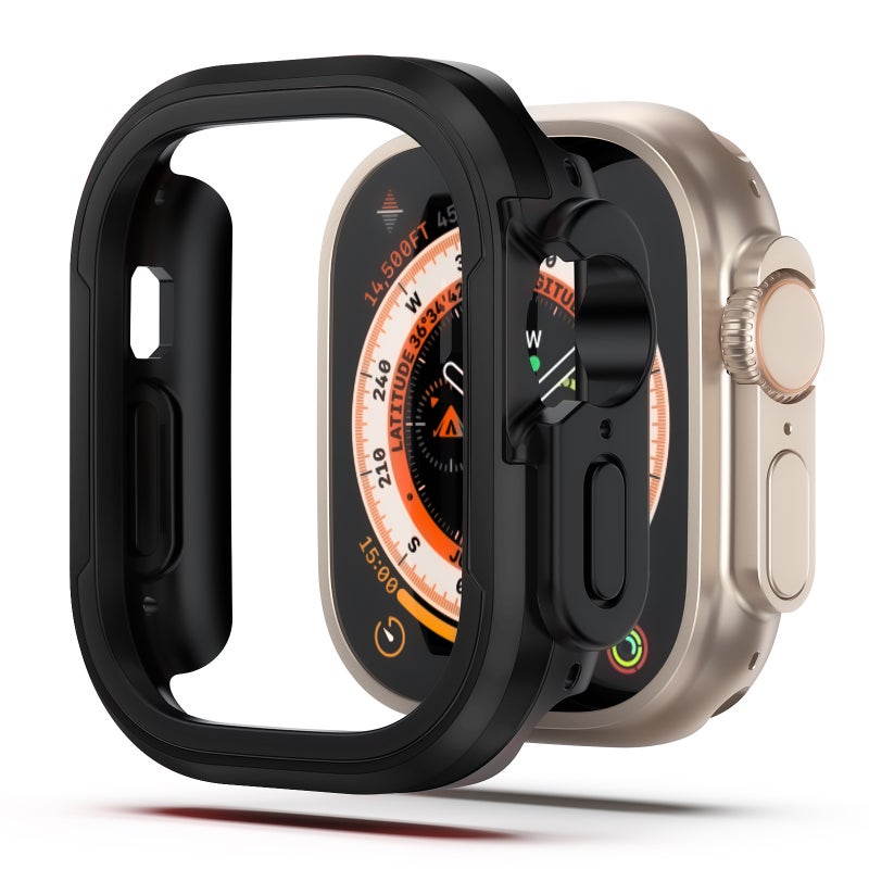 Suitable For Apple Watch 46Mm Watch Case Ultra Metal Anti-Fall Case S8 Watch Protective Case Waterproof - Image 4