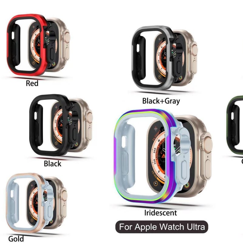 Suitable For Apple Watch 46Mm Watch Case Ultra Metal Anti-Fall Case S8 Watch Protective Case Waterproof - Image 2