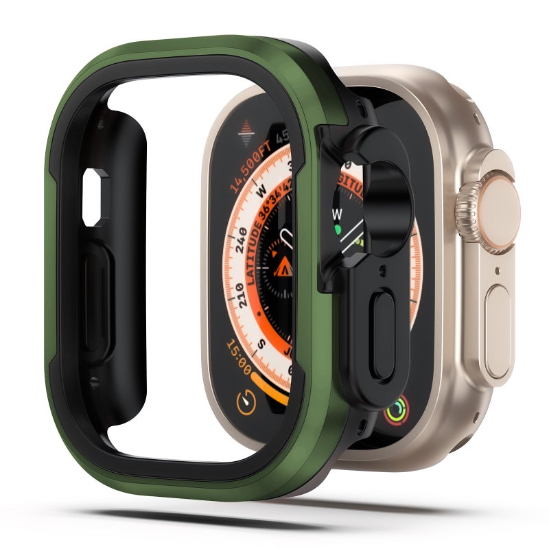 Suitable For Apple Watch 46Mm Watch Case Ultra Metal Anti-Fall Case S8 Watch Protective Case Waterproof - Image 3