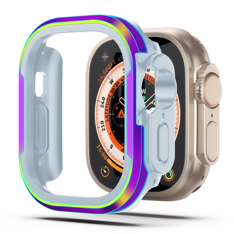 Suitable For Apple Watch 46Mm Watch Case Ultra Metal Anti-Fall Case S8 Watch Protective Case Waterproof - Image 5