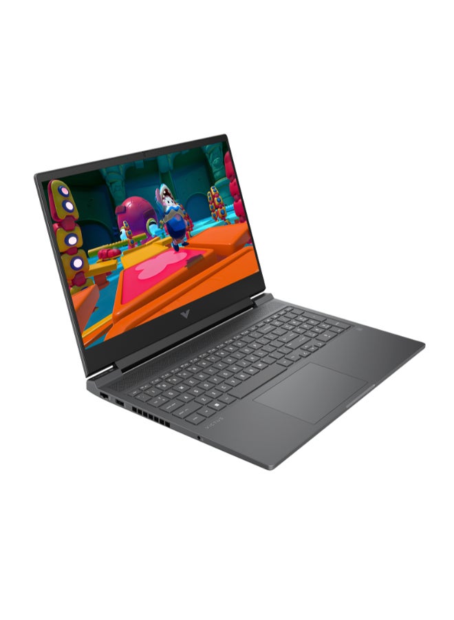 HP كمبيوتر محمول Victus Gaming (إصدار مُحسّن) بشاشة 16 بوصة عالية الدقة بالكامل (1920 × 1080) IPS 144 هرتز، معالج Core i7-13700HX / ذاكرة وصول عشوائي 32 جيجابايت دي دي ار 4 / قرص صلب 1 تيرابايت / نظام التشغيل ويندوز11 / بطاقة رسومات انيفيديا جي فورس ار تي اكس4060 بسعة 8 جيجابايت / نظام التشغيل ويندوز11 / اللغة الإنجليزية / اللغة العربية فضي ميكا الإنجليزية/العربية - Image 3