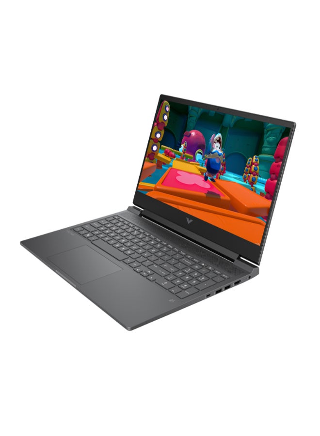 HP كمبيوتر محمول Victus Gaming (إصدار مُحسّن) بشاشة 16 بوصة عالية الدقة بالكامل (1920 × 1080) IPS 144 هرتز، معالج Core i7-13700HX / ذاكرة وصول عشوائي 32 جيجابايت دي دي ار 4 / قرص صلب 1 تيرابايت / نظام التشغيل ويندوز11 / بطاقة رسومات انيفيديا جي فورس ار تي اكس4060 بسعة 8 جيجابايت / نظام التشغيل ويندوز11 / اللغة الإنجليزية / اللغة العربية فضي ميكا الإنجليزية/العربية - Image 2