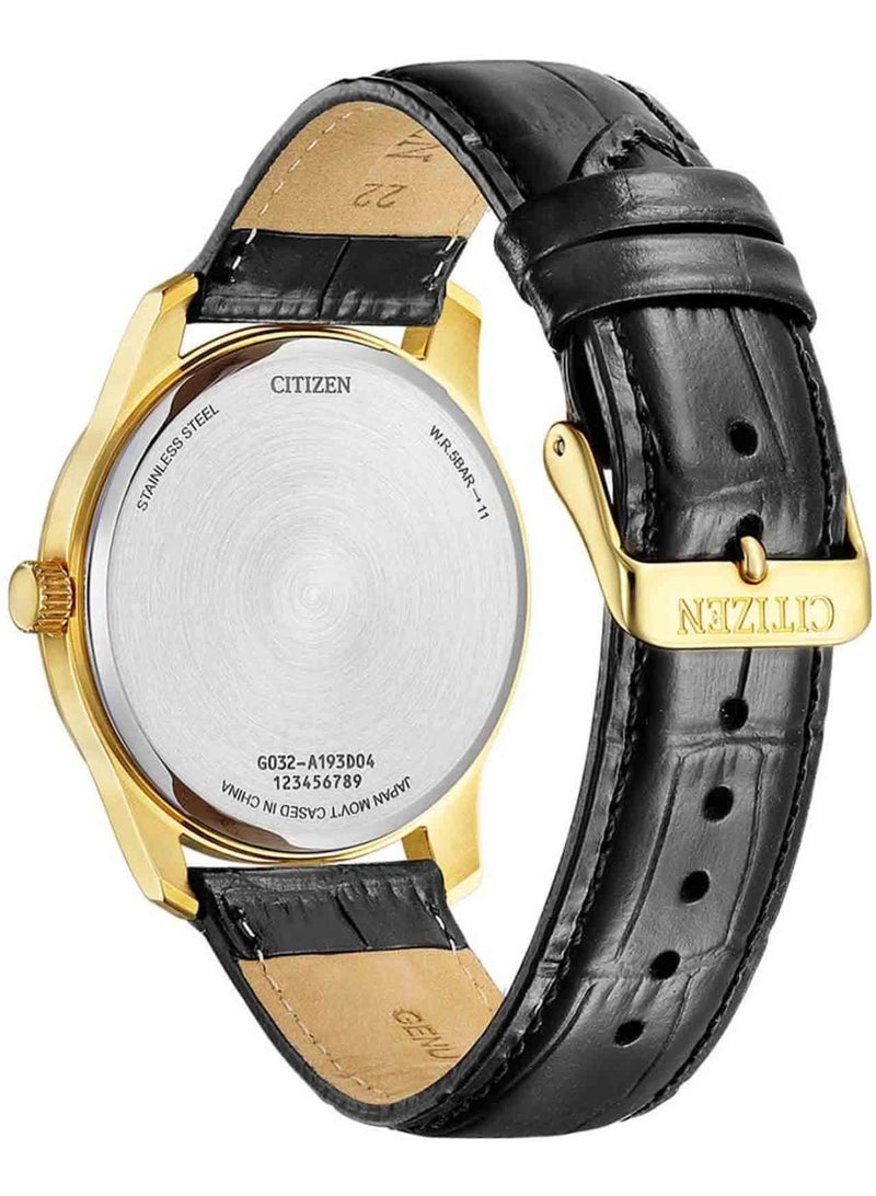 سيتيزن ساعة سيتيزن كوارتز رجالية بمينا أسود BH5002-02E - Image 3