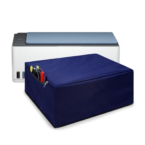 ALIFIYA Dust Proof Washable Printer Cover For HP Smart Tank 589 / 529 All-In-One - Blue - Image 1