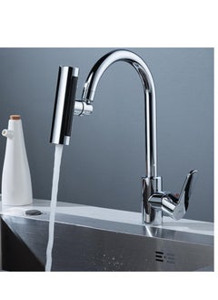Plan A Bathroom Faucet Attachment, Swivel Aerator 4 in 1 Multifunctional Water Saving Faucet Aerator, Kitchen Faucet Swivel Saving Faucet  - Image 4