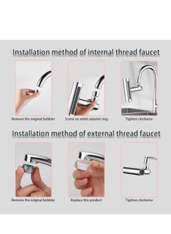 Bathroom Faucet Attachment, Swivel Aerator 4 in 1 Multifunctional Water Saving Faucet Aerator, Kitchen Faucet Swivel Saving Faucet - pzsku/ZE352507B4C1BCA476B78Z/45/_/1725452270/6ef4f5a8-b760-4646-b993-75ef6aa921d4