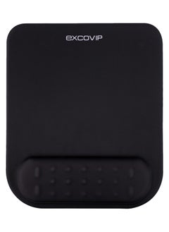 excovip Gel Mouse Pad Wrist Rest Memory-Foam Ergonomic Mousepad,Soft And Comfortable Mouse Pads For Gaming, Computer, Laptop, MacBook, Home & Office,Black 9391  - Image 1