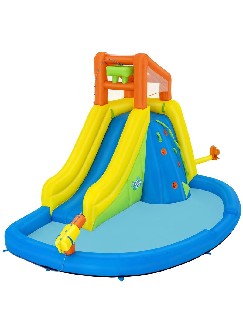 Bestway Water Park Splash Blast 435x286x267cm | Inflatable Waterpark | Inflatable Water Slide | With Climbing Wall | Summer Water Fun | Backyard Water Park | For Kids and Adults - Image 1