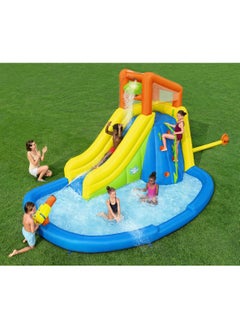 Bestway Water Park Splash Blast 435x286x267cm | Inflatable Water Park | Water Slide with Climbing wall | Summer Water Fun | Backyard Water Park | For Kids and Adults - pzsku/ZE3526CD5EA39A87DCEFFZ/45/_/1739882169/6d3c9fef-1b5c-48da-9ba2-3c3b39819a18