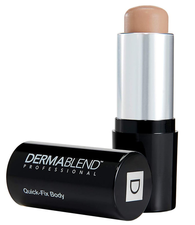 Dermablend Quick-Fix Body Makeup Full Coverage Foundation Stick, Water-Resistant Body Concealer for Imperfections & Tattoos, 0.42 Oz - Image 1