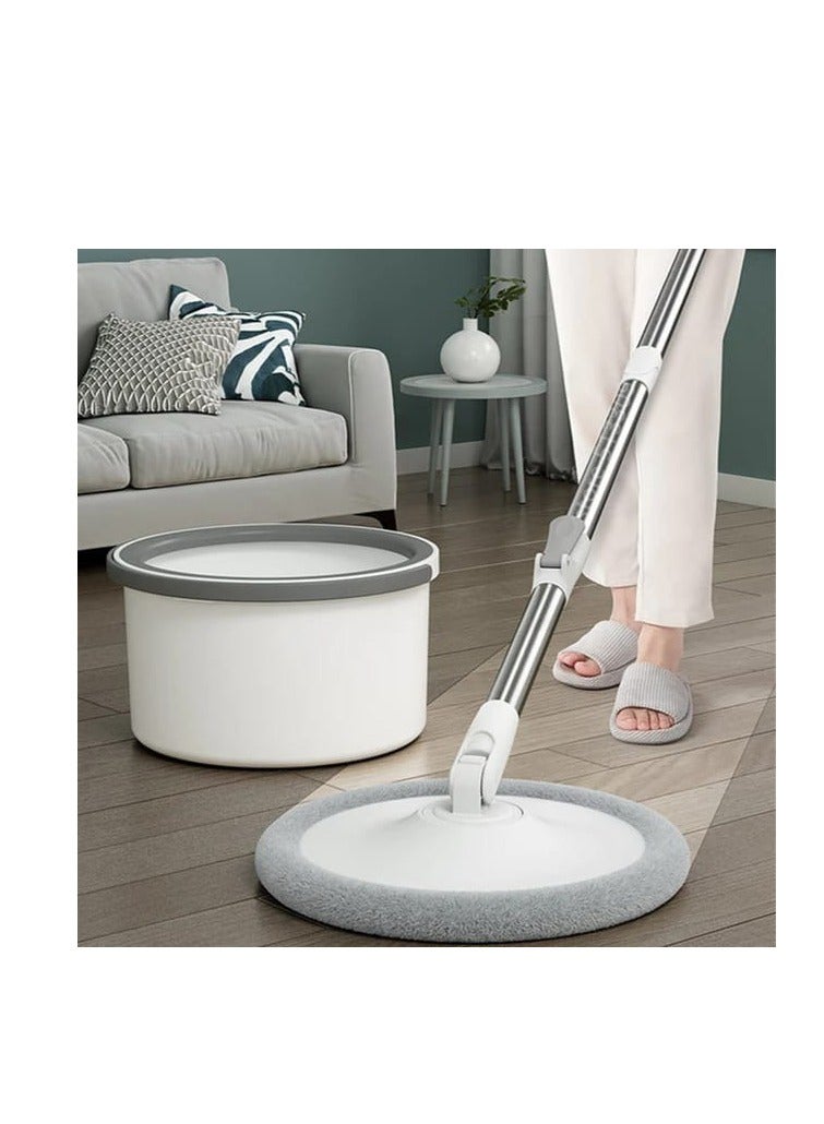 BAIG Spin Mop and Bucket Set, Mop System Spinning Mop Bucket - Spin Mop Bucket Mop Set with Clean Waste Water Separation, 2 Mop Heads, Household Cleaning - Image 1