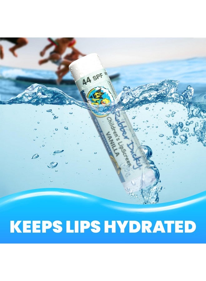 Rubber Ducky Lip Sunscreen SPF 44, Kids Vegan Lip Balm with Vitamin E, UV Protection, Water Resistant, Untinted, Vanilla Flavor, Broad Spectrum - Image 5
