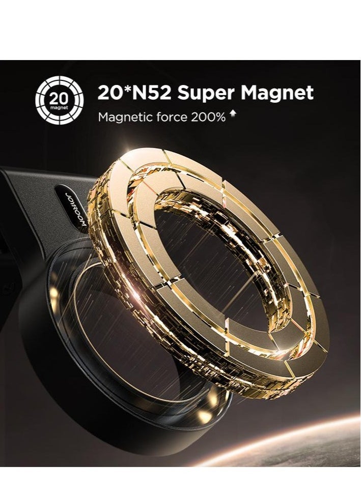 JAJEEK Magnetic Airplane Phone Holder – Travel Essentials, 360° Rotatable, Hands-Free Desk & Car Mount for iPhone 16 Pro Max, Universal Smartphone Holder, Secure and Convenient Mount for Airplane Seat, Car, Office Desk, and Home Use - Image 2