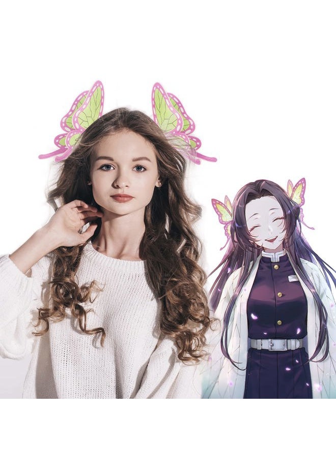 CosInStyle - Anime Hairpin Cosplay for girl Suyuri Kanawo and for Kochou Kanae x 1 pair - Image 1